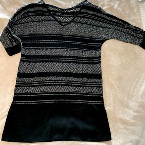 Black & Silver WHBM tunic